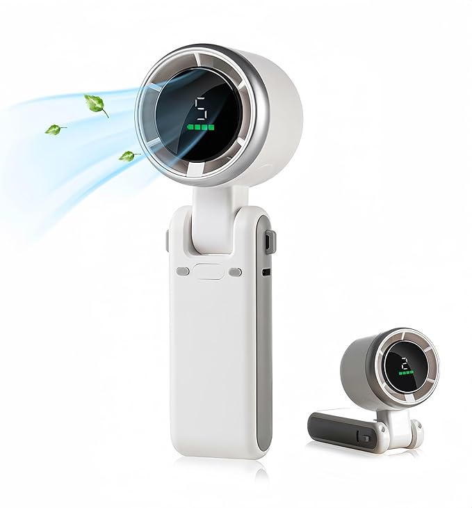 Portable AC Level Fan ❄️🔥 | Stay Cool Anytime, Anywhere 🌬️