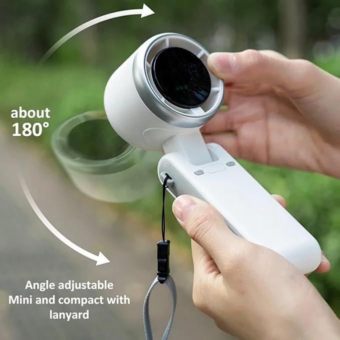 Portable AC Level Fan ❄️🔥 | Stay Cool Anytime, Anywhere 🌬️