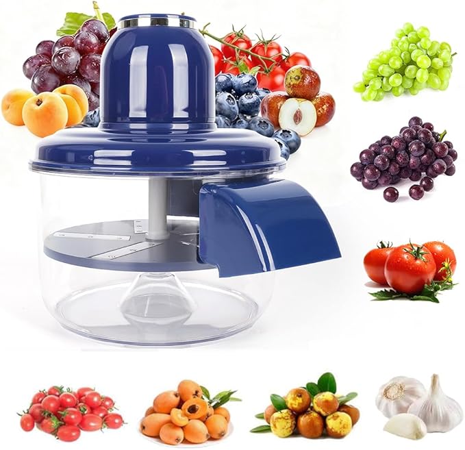 Electric Fruit & Vegetable Peeler – 5 Blade Automatic Kitchen Cutter