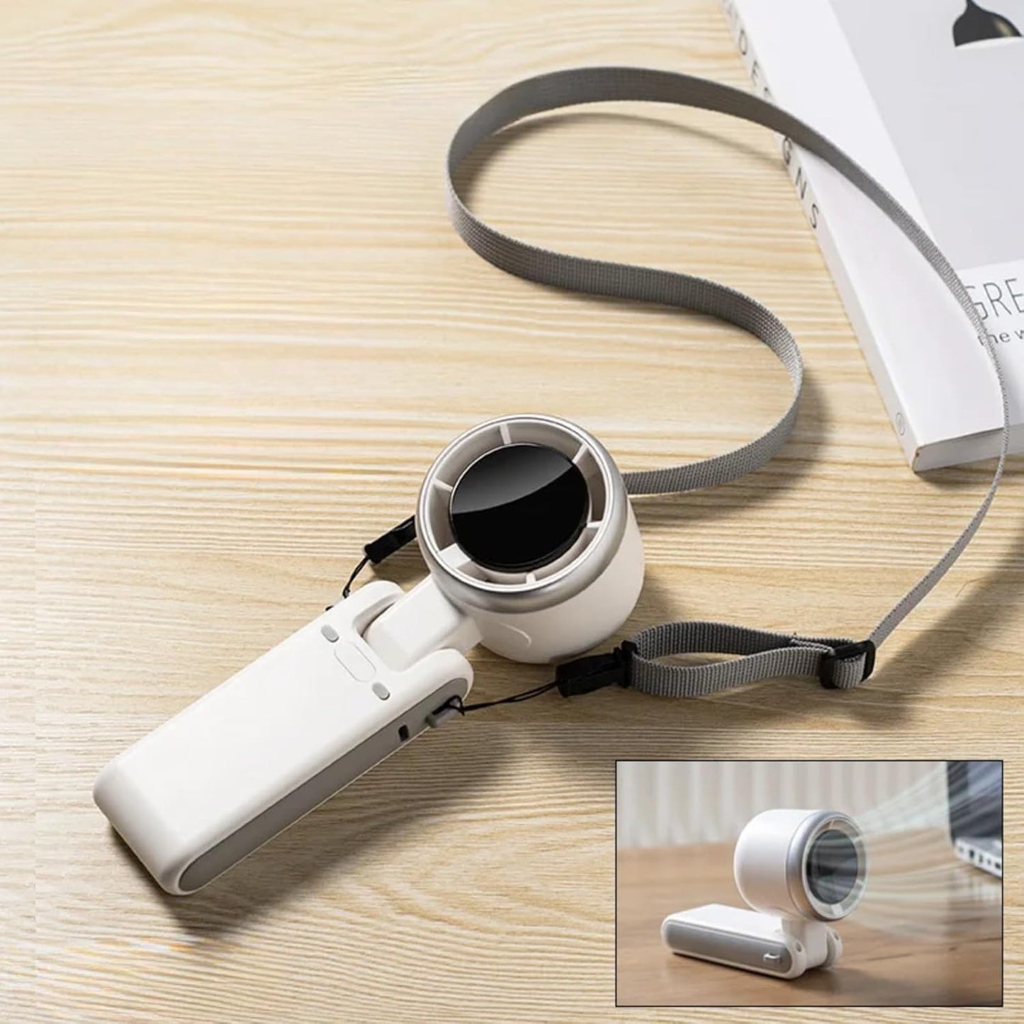Portable AC Level Fan ❄️🔥 | Stay Cool Anytime, Anywhere 🌬️