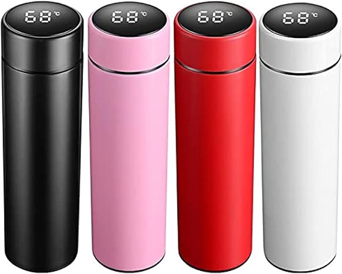 Vacuum Flask LED Temperature Display Water Bottle 500 ml